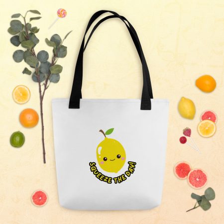 Squeeze The Day Lemon Tote