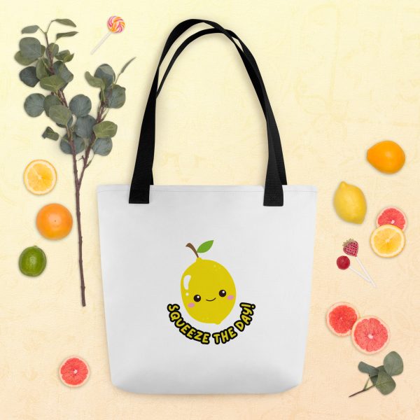 Squeeze The Day Lemon Tote