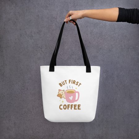 But First, Coffee (with Cat) Tote