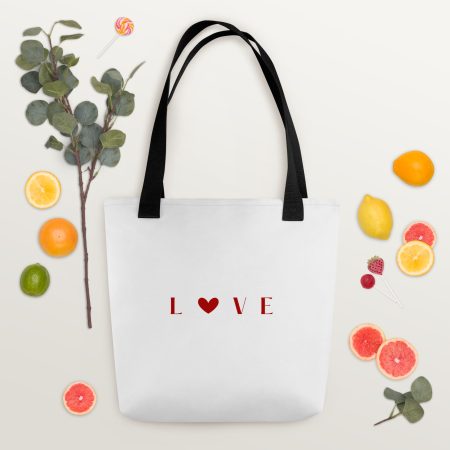 Minimal Love Tote