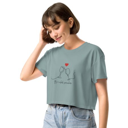 Sip Happens Crop Top