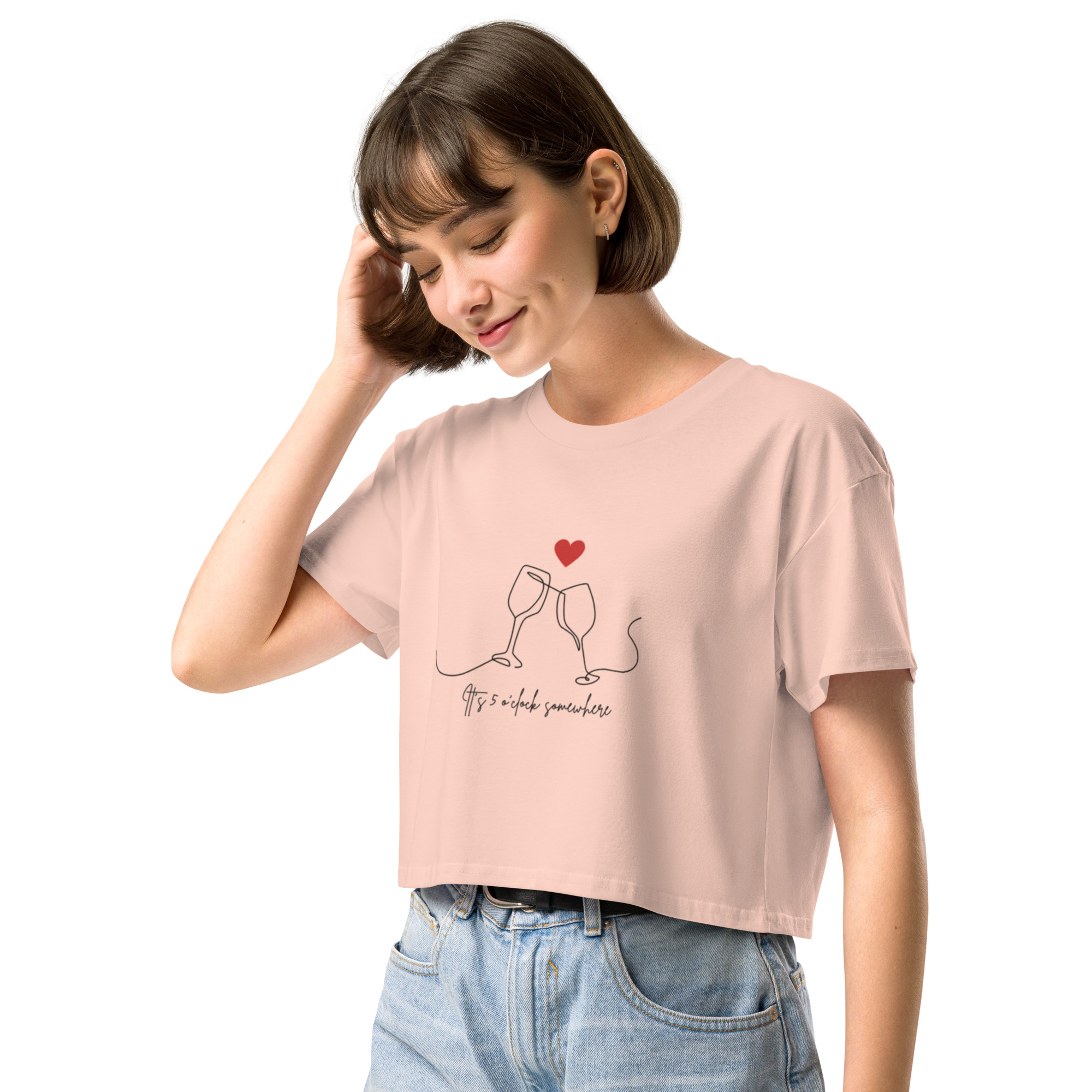 Sip Happens Crop Top - Image 12